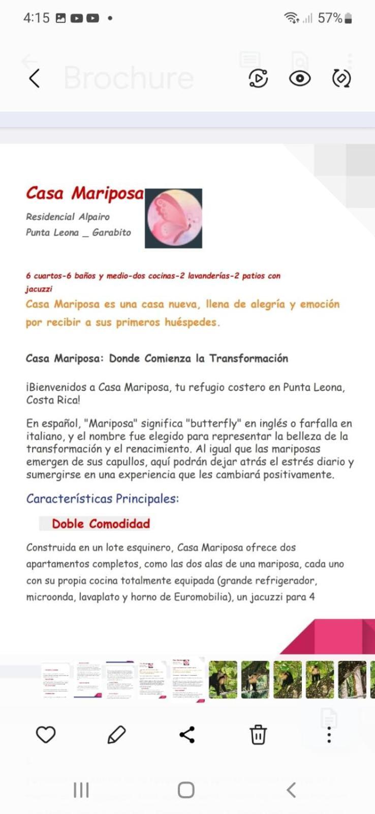 Casa Mariposa A 500 Metros De La Playa Full Equipada Espacio Y Precio A Tu Medida Posibilidad De Alquilar La Casa Entera, Dos Abajo O 2 Cuartos Con Banos Privados En La Planta Alta 1 A 22 Personas * Playa Herradura (Puntarenas)